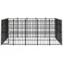 Outdoor steel dog kennel 18.43 m² by vidaXL, Dog kennels and fences - Ref: Foro24-3097983, Price: 954,23 €, Discount: %