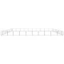 Silver kennel 100 m² steel by vidaXL, Dog kennels and fences - Ref: Foro24-3082198, Price: 670,91 €, Discount: %