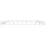 Silberner Zwinger 100 m² Stahl von vidaXL, Hundehütten und Zäune - Ref: Foro24-3082198, Preis: 671,89 €, Rabatt: %