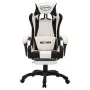 Silla gaming con luces LED RGB cuero sintético negro y blanco de vidaXL, Sillas de oficina - Ref: Foro24-288015, Precio: 201,...