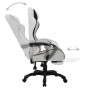 Gaming chair with RGB LED lights, black and white synthetic leather. by vidaXL, Office chairs - Ref: Foro24-288015, Price: 19...