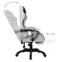 Gaming chair with RGB LED lights, black and white synthetic leather. by vidaXL, Office chairs - Ref: Foro24-288015, Price: 20...
