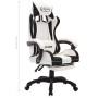 Gaming-Stuhl mit RGB-LED-Leuchten, Kunstleder schwarz und weiß von vidaXL, Bürostühle - Ref: Foro24-288015, Preis: 190,94 €, ...