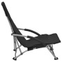 Klappbare Strandkörbe 2 Einheiten aus schwarzem Stoff von vidaXL, Gartenstühle - Ref: Foro24-312489, Preis: 75,03 €, Rabatt: %
