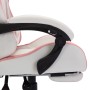 Gaming-Stuhl mit RGB-LED-Lichtern aus rosa und weißem Kunstleder von vidaXL, Bürostühle - Ref: Foro24-288014, Preis: 203,98 €...