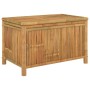 Garten-Aufbewahrungsbox aus Bambus, 90 x 52 x 55 cm von vidaXL, Aufbewahrungsboxen für den Außenbereich - Ref: Foro24-319875,...