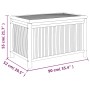 Garten-Aufbewahrungsbox aus Bambus, 90 x 52 x 55 cm von vidaXL, Aufbewahrungsboxen für den Außenbereich - Ref: Foro24-319875,...