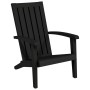 Adirondack Gartenstühle 2 Stück schwarzes Polypropylen von vidaXL, Gartenstühle - Ref: Foro24-364167, Preis: 189,00 €, Rabatt: %