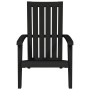 Adirondack Gartenstuhl aus Polypropylen schwarz von vidaXL, Gartenstühle - Ref: Foro24-364165, Preis: 103,52 €, Rabatt: %