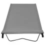 Camping bed made of Oxford fabric and grey steel, measuring 180x60x19 cm. by vidaXL, Cots - Ref: Foro24-312481, Price: 41,48 ...