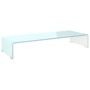 TV-Schrank/Monitorerhöhung aus grünem Glas, 80 x 30 x 13 cm von vidaXL, TV-Möbel - Ref: Foro24-244145, Preis: 95,86 €, Rabatt: %