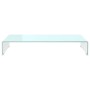 TV-Schrank/Monitorerhöhung aus grünem Glas, 80 x 30 x 13 cm von vidaXL, TV-Möbel - Ref: Foro24-244145, Preis: 95,86 €, Rabatt: %