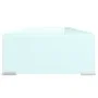 Mueble TV/Elevador de monitor cristal verde 80x30x13 cm de vidaXL, Muebles TV - Ref: Foro24-244145, Precio: 94,14 €, Descuent...