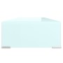 TV-Schrank/Monitorerhöhung aus grünem Glas, 80 x 30 x 13 cm von vidaXL, TV-Möbel - Ref: Foro24-244145, Preis: 95,86 €, Rabatt: %