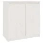 Solid white pine wood auxiliary cabinet 60x36x65 cm by vidaXL, Sideboards - Ref: Foro24-833098, Price: 73,39 €, Discount: %