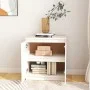 Solid white pine wood auxiliary cabinet 60x36x65 cm by vidaXL, Sideboards - Ref: Foro24-833098, Price: 73,39 €, Discount: %