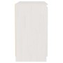 Armario auxiliar madera maciza de pino blanco 60x36x65 cm de vidaXL, Aparadores - Ref: Foro24-833098, Precio: 74,75 €