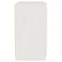 Beistellschrank aus massivem weißem Kiefernholz, 60 x 36 x 65 cm von vidaXL, Sideboards - Ref: Foro24-833098, Preis: 73,39 €,...
