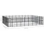 Steel outdoor kennel 58.06 m² by vidaXL, Dog kennels and fences - Ref: Foro24-3098002, Price: 1,00 €, Discount: %