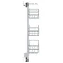 Removable kitchen basket 3 levels silver 47x15.5x55.5 cm by vidaXL, Kitchen utensil containers - Ref: Foro24-50968, Price: 10...
