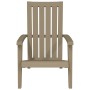 Hellbrauner Adirondack-Gartenstuhl aus Polypropylen von vidaXL, Gartenstühle - Ref: Foro24-364166, Preis: 124,78 €, Rabatt: %