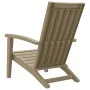 Hellbrauner Adirondack-Gartenstuhl aus Polypropylen von vidaXL, Gartenstühle - Ref: Foro24-364166, Preis: 122,88 €, Rabatt: %