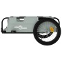 Fahrradanhänger aus Eisen und grauem Oxford-Stoff von vidaXL, Fahrradanhänger - Ref: Foro24-94175, Preis: 100,20 €, Rabatt: %