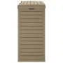 Light brown polypropylene exterior trash can 78x41x86 cm by vidaXL, Garbage cans and trash cans - Ref: Foro24-364174, Price: ...