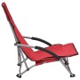 Klappbare Strandkörbe 2 Einheiten aus rotem Stoff von vidaXL, Gartenstühle - Ref: Foro24-312490, Preis: 63,43 €, Rabatt: %