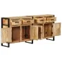 Solid mango wood sideboard 172x35x80 cm by vidaXL, Sideboards - Ref: Foro24-321696, Price: 636,36 €, Discount: %