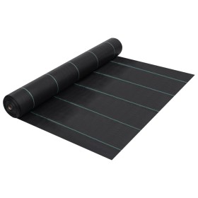 Unkraut- und Wurzelschutzmatte PP schwarz 1x10 m von vidaXL, Anti-Unkraut-Netze - Ref: Foro24-313059, Preis: 15,43 €, Rabatt: %