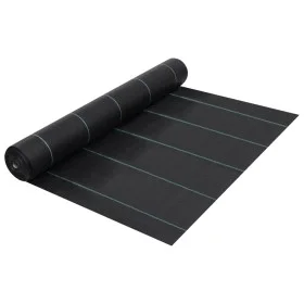 Weed and root control mat PP black 1x10 m by vidaXL, anti-weed meshes - Ref: Foro24-313059, Price: 13,04 €, Discount: %
