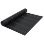 Unkraut- und Wurzelbekämpfungsmatte PP schwarz 2x25 m von vidaXL, Anti-Unkraut-Netze - Ref: Foro24-313066, Preis: 35,84 €, Ra...