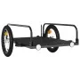 Bicycle trailer black iron 126x63x34 cm by vidaXL, Bicycle trailers - Ref: Foro24-94202, Price: 77,88 €, Discount: %