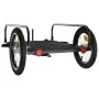 Remolque para bicicletas hierro negro 126x63x34 cm de vidaXL, Remolques para bicicletas - Ref: Foro24-94202, Precio: 77,88 €,...