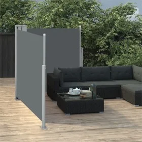 Anthracite gray retractable side awning 100x600 cm by vidaXL, Umbrellas - Ref: Foro24-48444, Price: 100,59 €, Discount: %
