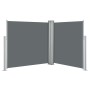 Anthracite gray retractable side awning 100x600 cm by vidaXL, Umbrellas - Ref: Foro24-48444, Price: 92,24 €, Discount: %