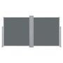 Toldo lateral retráctil gris antracita 100x600 cm de vidaXL, Sombrillas - Ref: Foro24-48444, Precio: 98,37 €, Descuento: %