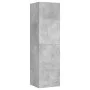 Mueble de TV madera contrachapada gris hormigón 30,5x30x110 cm de vidaXL, Muebles TV - Ref: Foro24-803370, Precio: 60,67 €, D...