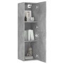TV-Schrank aus betongrauem Sperrholz, 30,5 x 30 x 110 cm von vidaXL, TV-Möbel - Ref: Foro24-803370, Preis: 61,72 €, Rabatt: %