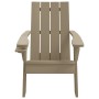 Adirondack garden chair light brown 75x88.5x89.5 cm by vidaXL, Garden chairs - Ref: Foro24-364175, Price: 161,16 €, Discount: %