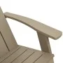 Adirondack Gartenstuhl hellbraun 75x88,5x89,5 cm von vidaXL, Gartenstühle - Ref: Foro24-364175, Preis: 158,79 €, Rabatt: %