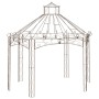 Antique brown garden pergola 400x258x378 cm iron by vidaXL, Tents and gazebos - Ref: Foro24-314000, Price: 847,91 €, Discount: %