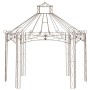Antique brown garden pergola 400x258x378 cm iron by vidaXL, Tents and gazebos - Ref: Foro24-314000, Price: 847,91 €, Discount: %