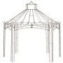 Pérgola de jardín marrón antiguo 400x258x378 cm hierro de vidaXL, Carpas y cenadores - Ref: Foro24-314000, Precio: 891,37 €, ...