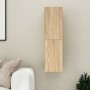 Mueble de TV madera contrachapada color roble 30,5x30x110 cm de vidaXL, Muebles TV - Ref: Foro24-803368, Precio: 62,13 €, Des...