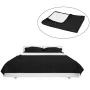 Double-sided quilted bedspread 170x210 cm black and white by vidaXL, Bedspreads and duvets - Ref: Foro24-132968, Price: 20,40...