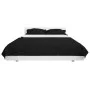 Double-sided quilted bedspread 170x210 cm black and white by vidaXL, Bedspreads and duvets - Ref: Foro24-132968, Price: 20,40...