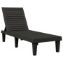 Tumbonas de polipropileno negro 2 unidades 155x58x83 cm de vidaXL, Tumbonas - Ref: Foro24-364148, Precio: 314,96 €, Descuento: %