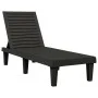 Tumbonas de polipropileno negro 2 unidades 155x58x83 cm de vidaXL, Tumbonas - Ref: Foro24-364148, Precio: 309,08 €, Descuento: %